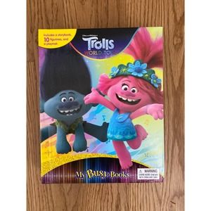 Trolls World Tour Busy Book with 10 Figurines
